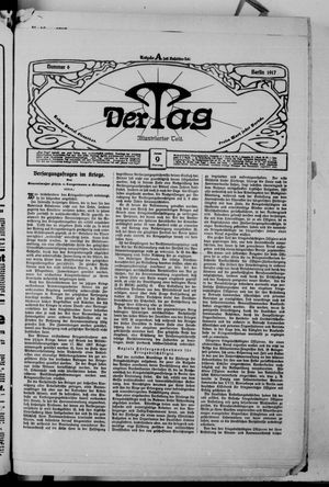 Der Tag on Jan 9, 1917