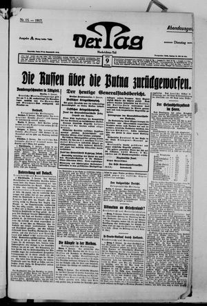 Der Tag on Jan 9, 1917