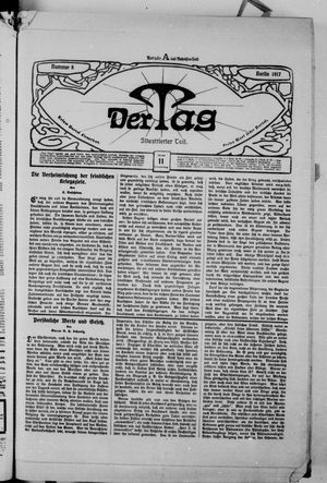 Der Tag vom 11.01.1917