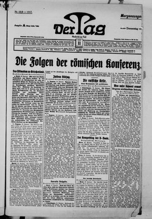 Der Tag vom 11.01.1917