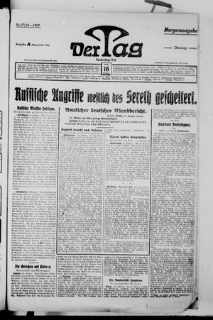 Der Tag on Jan 16, 1917
