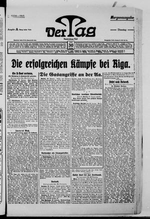 Der Tag vom 30.01.1917