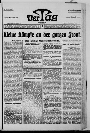 Der Tag vom 07.02.1917