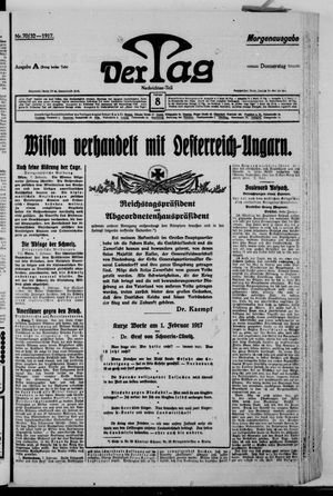 Der Tag on Feb 8, 1917