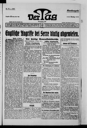 Der Tag on Feb 12, 1917
