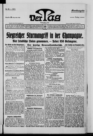 Der Tag on Feb 16, 1917