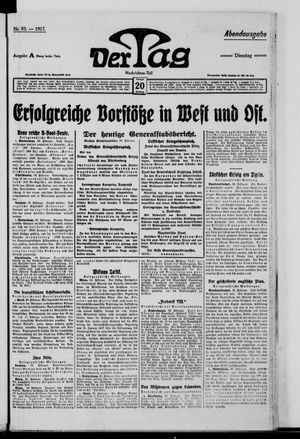 Der Tag vom 20.02.1917