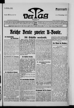 Der Tag vom 22.02.1917
