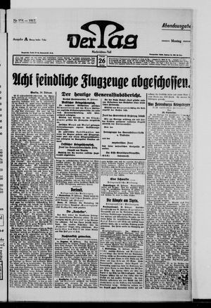 Der Tag vom 26.02.1917