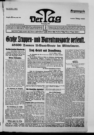 Der Tag on Mar 2, 1917