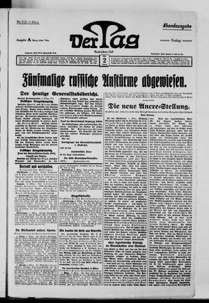 Der Tag on Mar 2, 1917