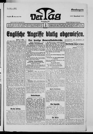 Der Tag on Mar 3, 1917