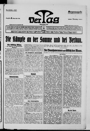 Der Tag on Mar 6, 1917