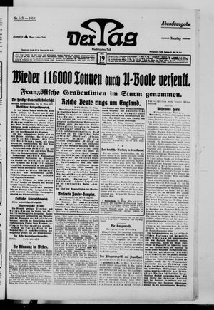 Der Tag vom 19.03.1917