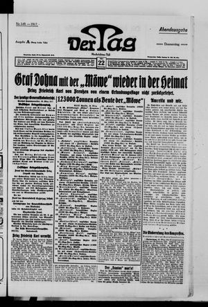 Der Tag vom 22.03.1917