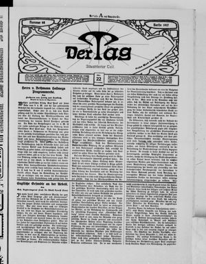 Der Tag vom 22.03.1917