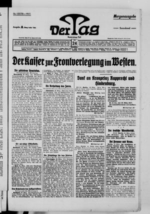 Der Tag vom 24.03.1917