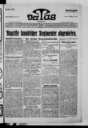 Der Tag vom 30.03.1917