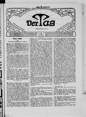 Der Tag on Mar 31, 1917