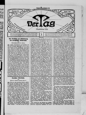 Der Tag on Apr 3, 1917