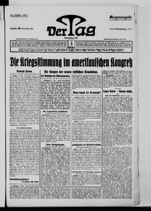 Der Tag vom 05.04.1917