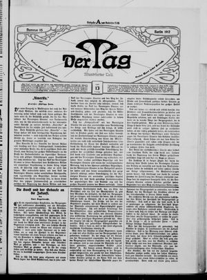 Der Tag vom 13.04.1917