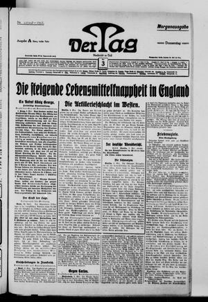 Der Tag on May 3, 1917