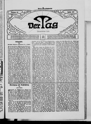 Der Tag on May 23, 1917