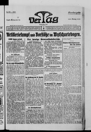 Der Tag on Jun 4, 1917