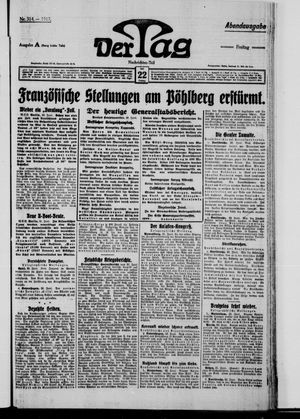 Der Tag vom 22.06.1917