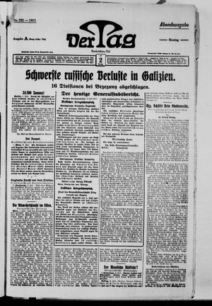 Der Tag on Jul 2, 1917