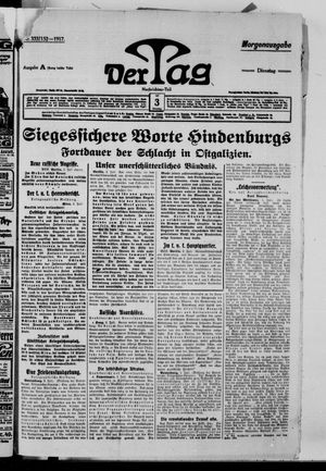 Der Tag on Jul 3, 1917