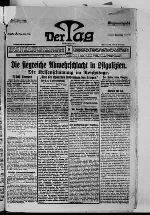 Der Tag on Jul 8, 1917