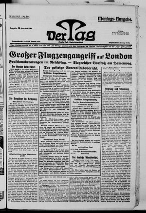 Der Tag vom 09.07.1917