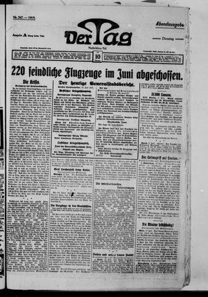 Der Tag vom 10.07.1917