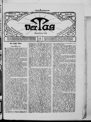 Der Tag on Jul 11, 1917