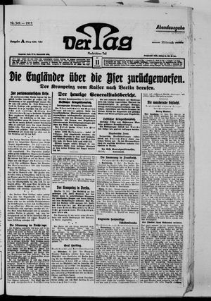Der Tag on Jul 11, 1917