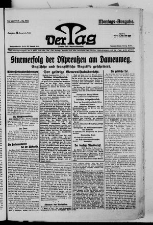 Der Tag vom 16.07.1917
