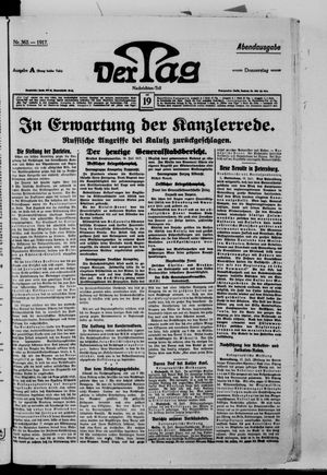 Der Tag vom 19.07.1917
