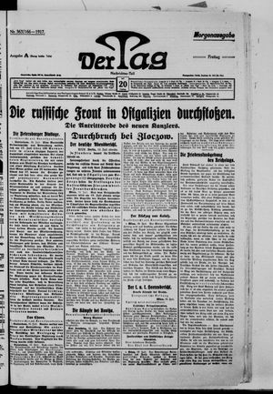 Der Tag vom 20.07.1917