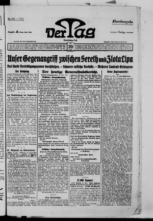 Der Tag vom 20.07.1917