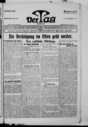 Der Tag vom 28.07.1917