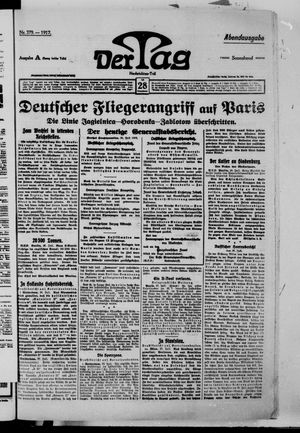 Der Tag vom 28.07.1917