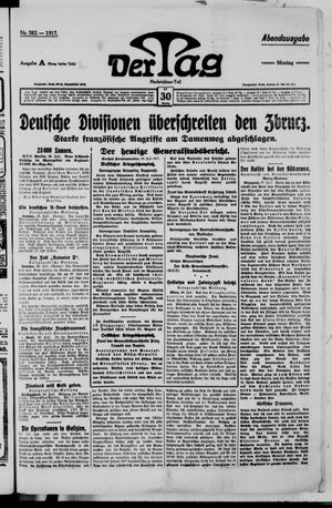 Der Tag vom 30.07.1917