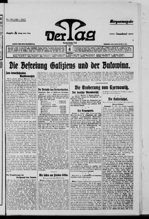Der Tag on Aug 4, 1917