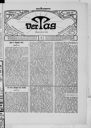 Der Tag on Aug 4, 1917