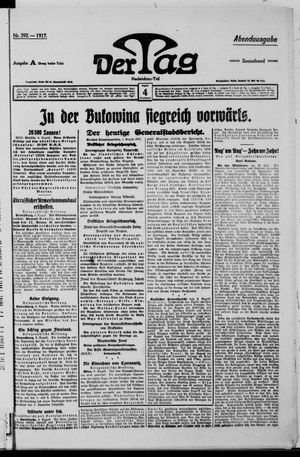 Der Tag on Aug 4, 1917