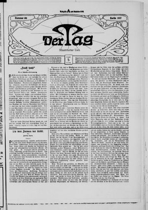 Der Tag on Aug 5, 1917