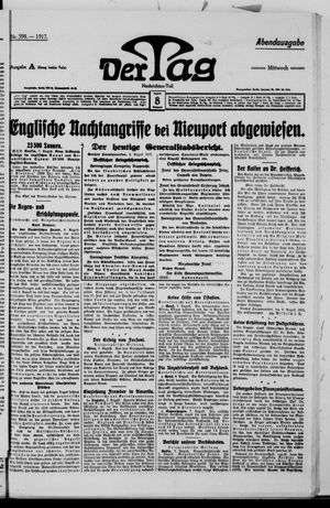 Der Tag vom 08.08.1917