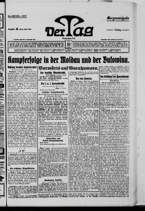 Der Tag vom 10.08.1917